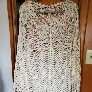 Torrid crochet top one size fits all